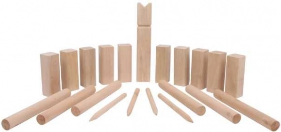 wikińska gra kubb Arthur – drewniany zestaw plenerowy small foot