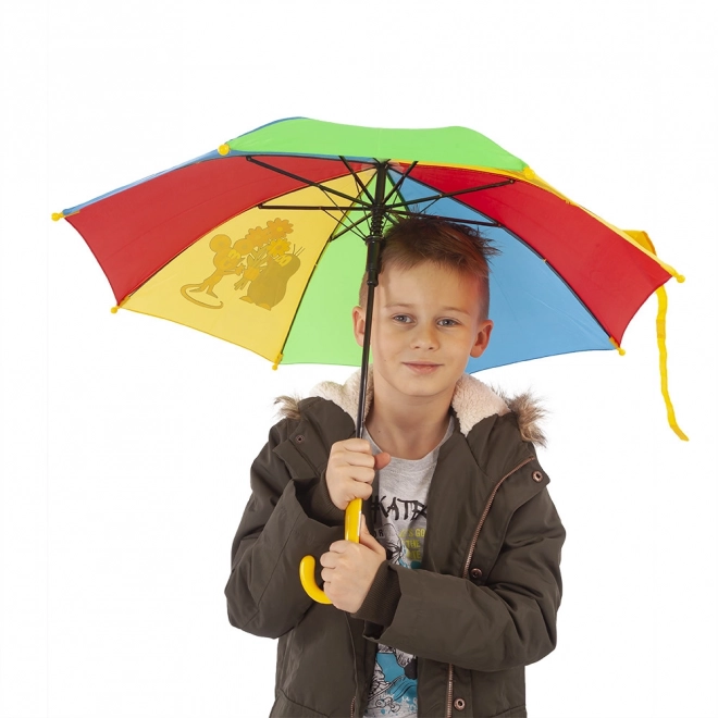 Kolorowy parasol Krecik