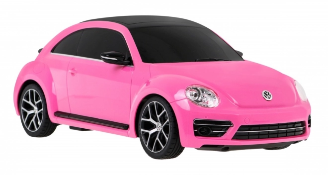Samochód zdalnie sterowany R/C Volkswagen Beetle Rastar 1:14 różowy