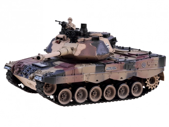 Duży zdalnie sterowany czołg LEOPARD RC0106