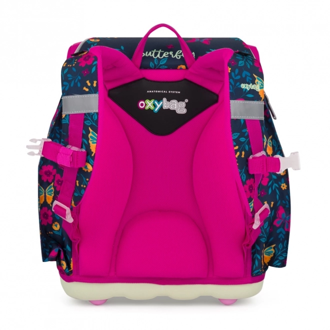 Szkolny plecak Premium Light z motylem