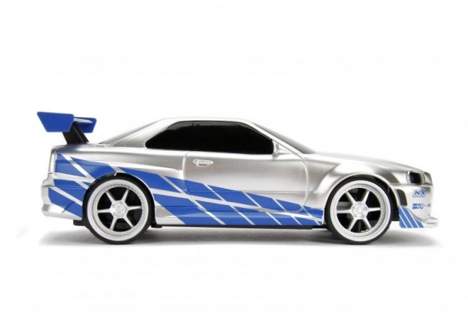 Szybcy i wściekli RC auto Nissan Skyline 1:24