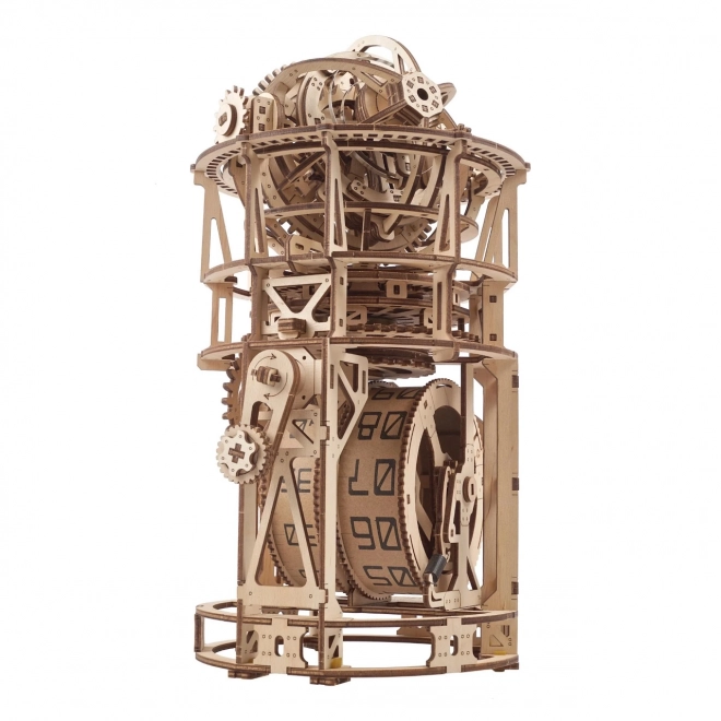 Ugears drewniany model mechaniczny mechanizmu zegarowego z tourbillonem