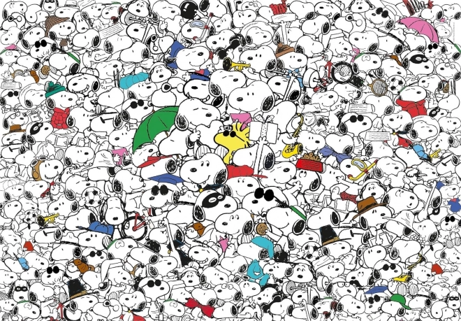 CLEMENTONI Puzzle Impossible Peanuts 1000 elementów