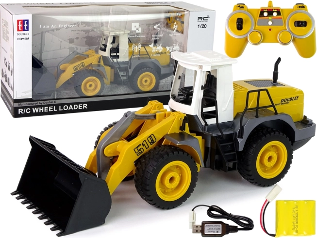 RC ładowarka 1:20 z podnoszącym się ramieniem