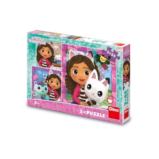 GABI I PRZYJACIELE 3x55 Puzzle