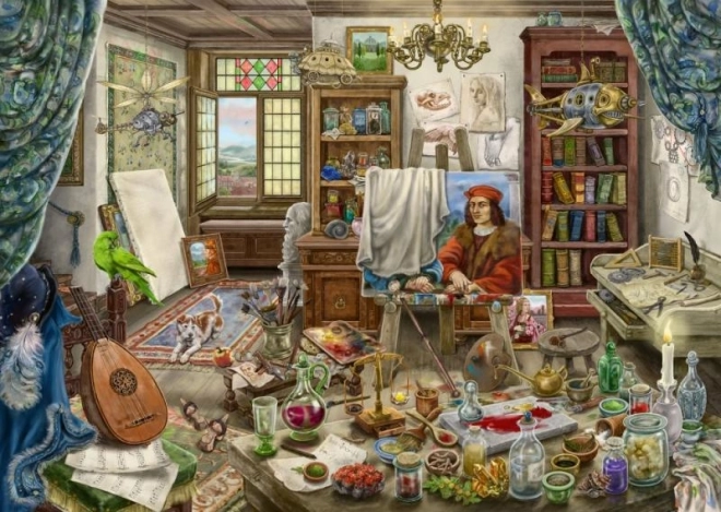 Puzzle Ravensburger Exit: Atelier artysty 759 elementów