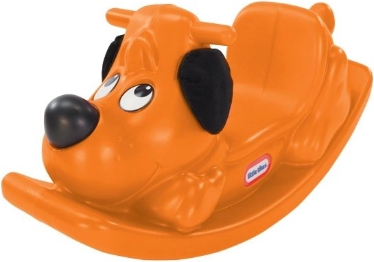 Huśtający się piesek pomarańczowy LITTLE TIKES Rockin' Puppy