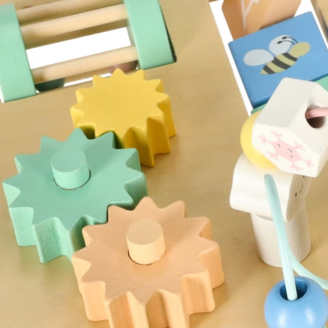 Drewniany Stolik Montessori dla Dzieci Lulilo