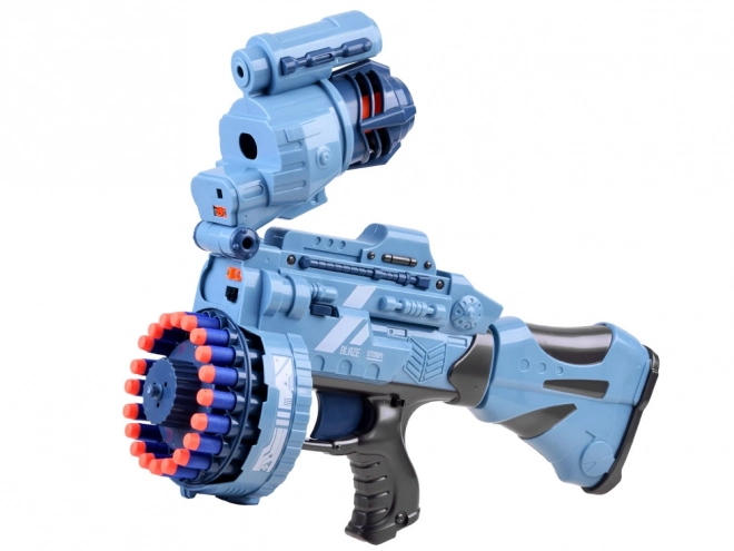 Duży blaster z nabojami piankowymi