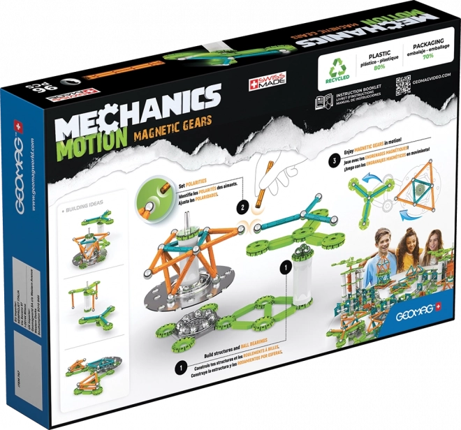 Geomag Mechanics Motion 96 elementów