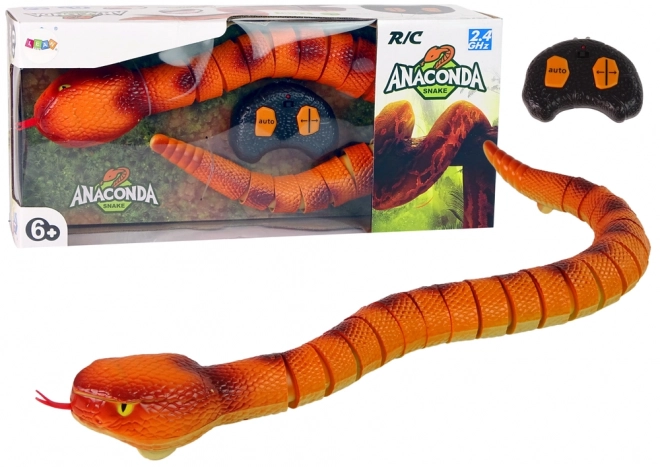 Zdalnie sterowany wąż Anakonda o długości 70 cm