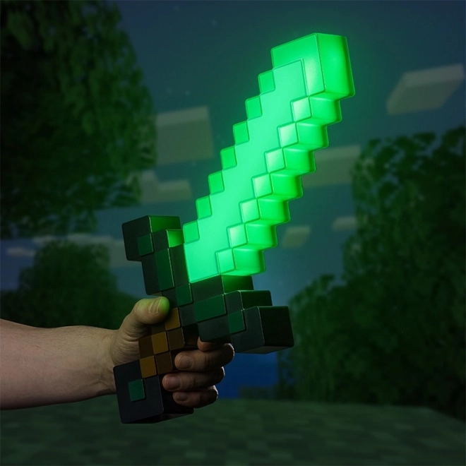 Światło Minecraft Diamentowy Miecz