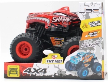 Auto Monster Truck Rekin ze światłami i dźwiękami