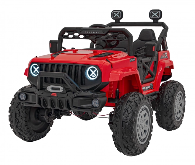Dziecięcy samochód elektryczny OFF ROAD Speed czerwony