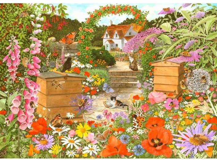Puzzle Pszczele szczęście 1000 elementów