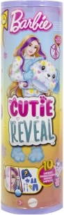 BARBIE Cutie Reveal Kolorowe Sny – lalka z 10 niespodziankami