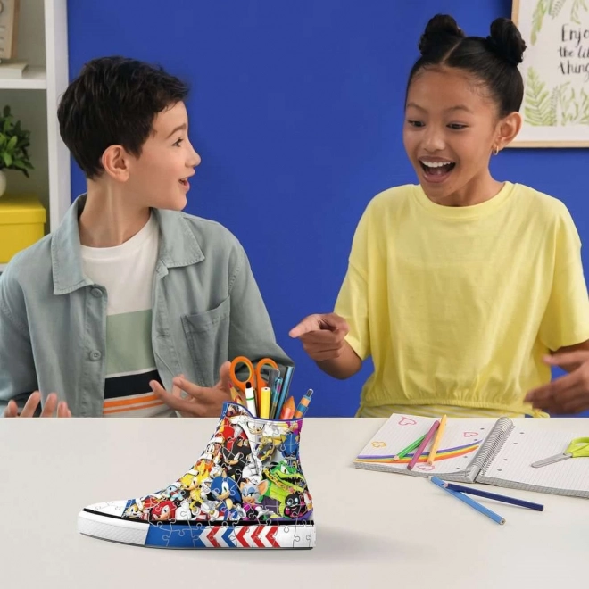 Ravensburger 3D puzzle sneaker Jeż Sonic 112 części