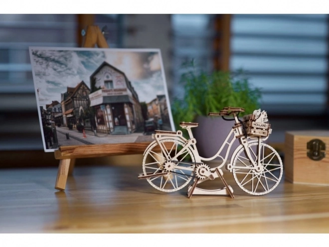 Ugears 3D drewniane mechaniczne puzzle Rower Holland