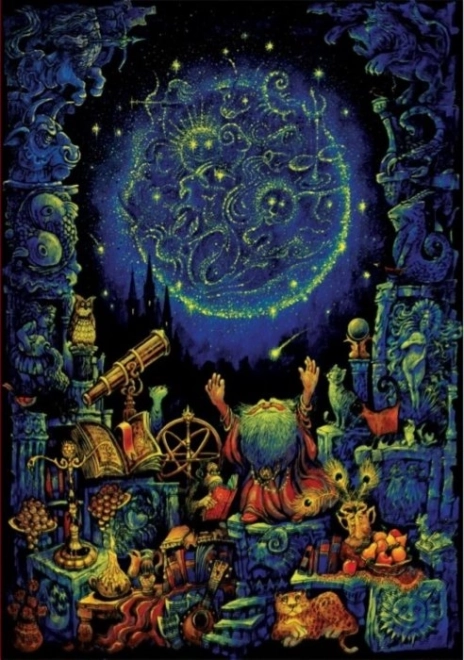 Świecące puzzle Astrologia 1000 elementów