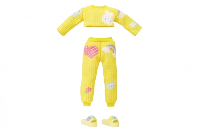 Rainbow High Junior Fashion lalka w piżamie - Sunny Madison