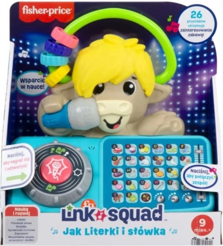 Interaktywna zabawka Jak literki i słowa Link Squad od Fisher-Price