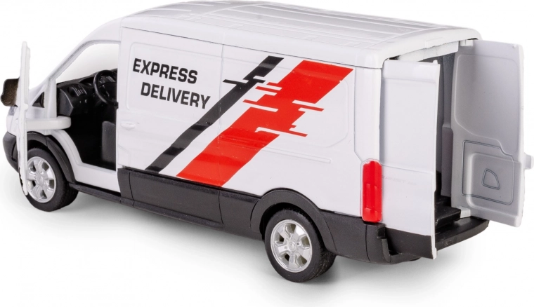 Otwierane przednie drzwi i szczegółowe wnętrze