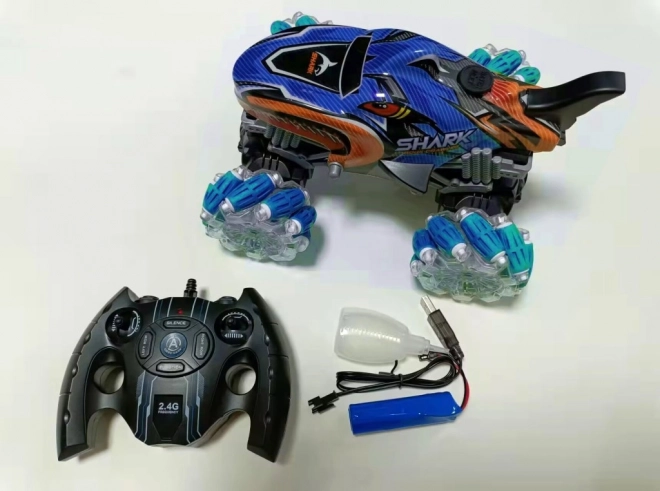 RC auto rekin zielony