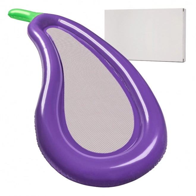 Dmuchany materac bakłażan siatka 240cm