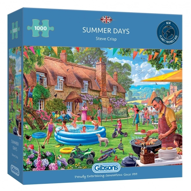 GIBSONS Puzzle Letnie dni 1000 elementów