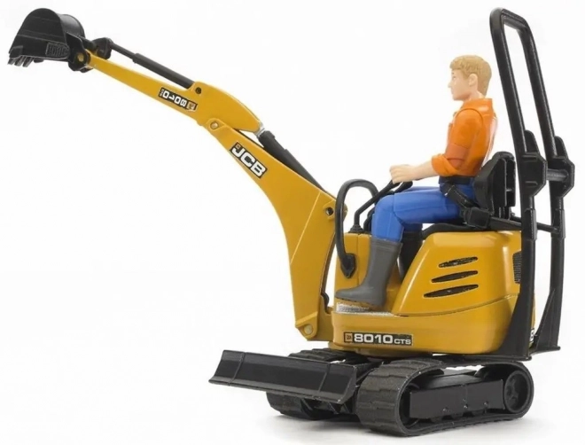 Bruder BWORLD Mikro-koparka JCB z figurką