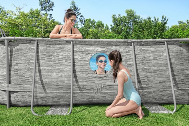 Basen samonośny Bestway Power Steel Swim Vista 427 x 250 x 100 cm