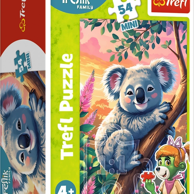Puzzle Trefliki 54 elementy