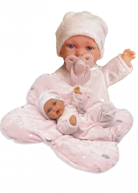 Antonio Juan 1235 PETIT - realistyczna lalka niemowlęca ze specjalną funkcją ruchową i miękkim materiałowym ciałem - 27 cm