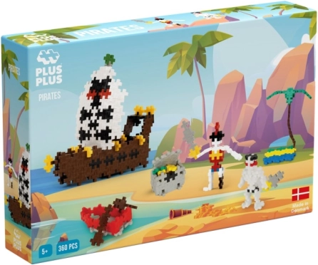 Plus-Plus kreatywny zestaw Piraci – 360 szt.