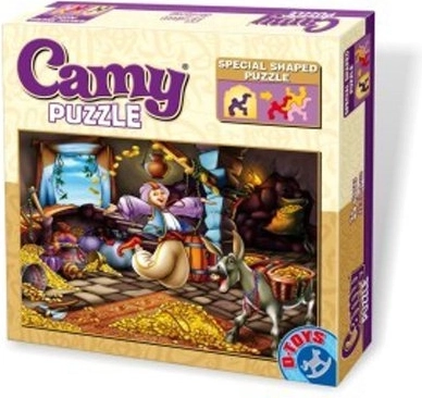 Puzzle Skarb 35 elementów w kształcie wielbłąda