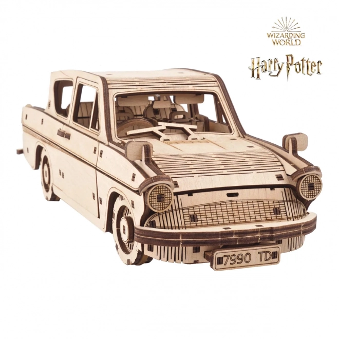 Ugears 3D drewniana mechaniczna układanka Harry Potter Latający Ford Anglia