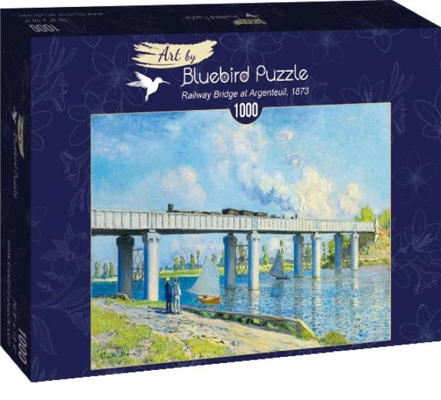 Puzzle Most kolejowy w Argenteuil 1000 elementów