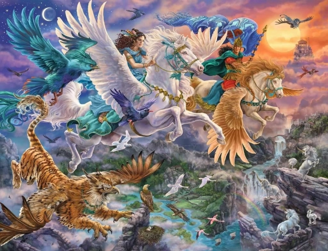 Puzzle 2000 elementów – Fantazja Pegaz RAVENSBURGER