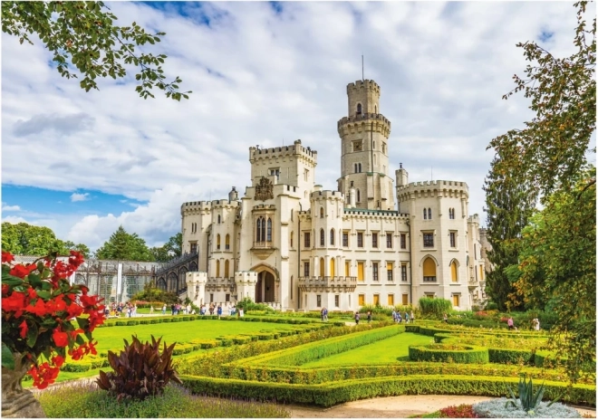 Puzzle Malowniczy Hluboká 500 elementów