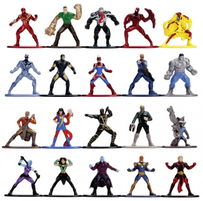 Marvel Metalowe kolekcjonerskie nanofigurki 20 szt.