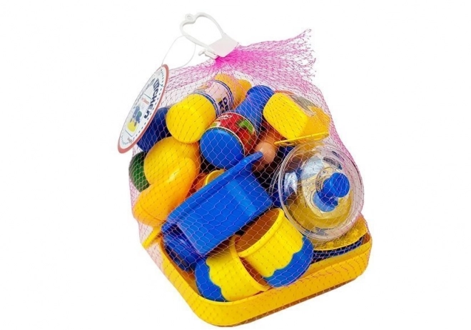 Zestaw plastikowych naczyń Little Cook Pots