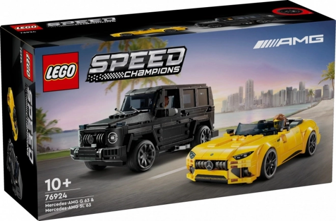 LEGO Speed Champions 76924 Mercedes-AMG G 63 i Mercedes-AMG SL 63