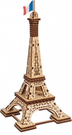 Ugears 3D drewniany model Wieży Eiffla