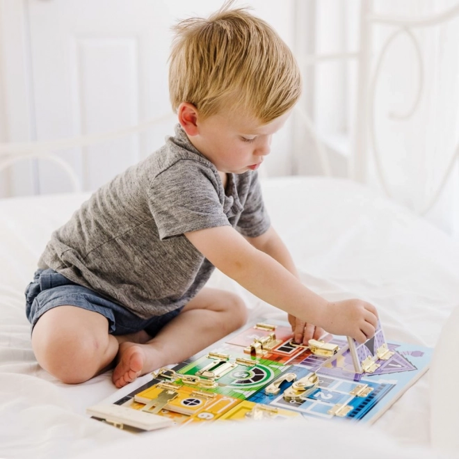 Zamki i tablica bezpieczeństwa Melissa and Doug