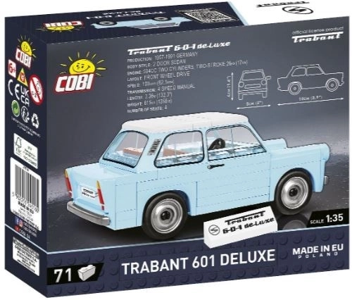 COBI Trabant 601 Deluxe, 1:35, 71 el.