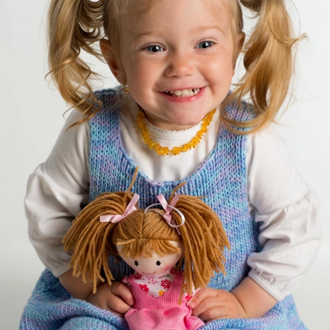 Pluszowa lalka Ania 20 cm, mówiąca po słowacku