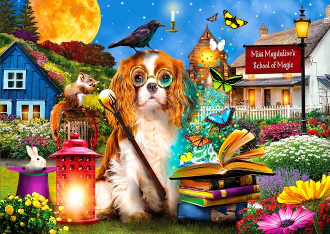 Puzzle Szkoła czarów 1000 elementów