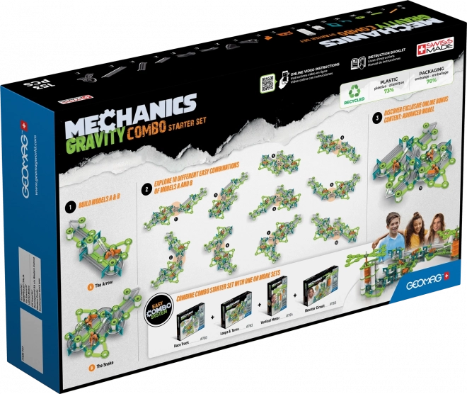 Geomag Mechanics Zestaw Startowy 153 elementów