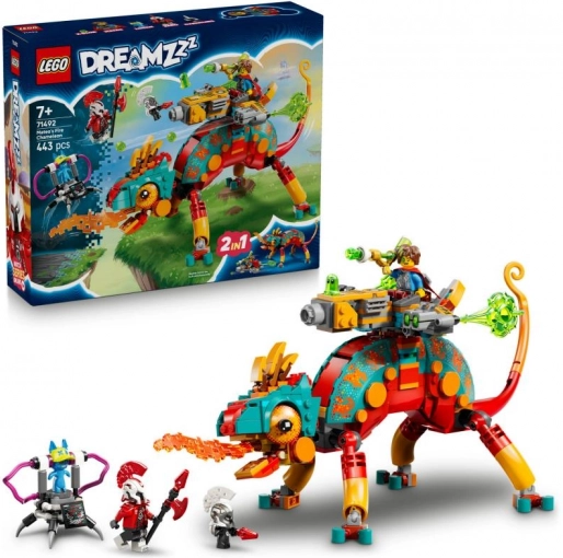 LEGO® DREAMZzz™ 71492 Mateo i jego ognisty kameleon
